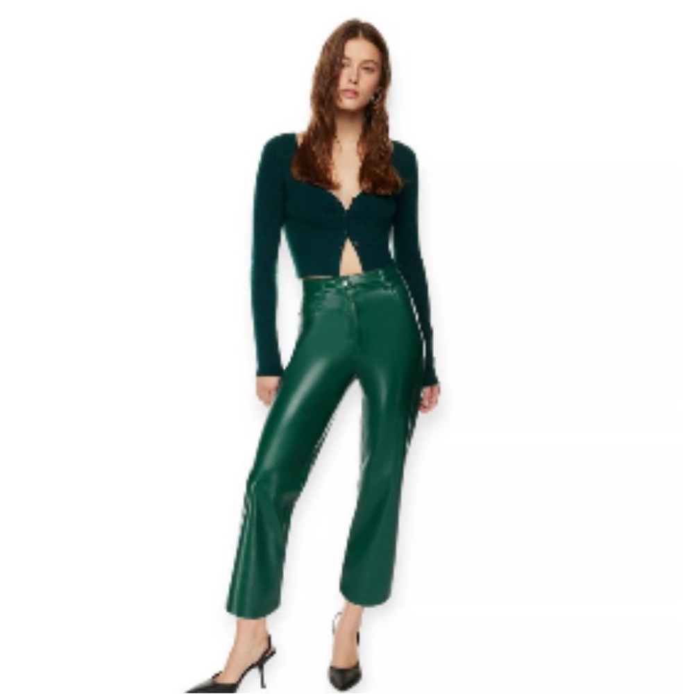 Wilfred Melina Cropped Jewel Green Pants